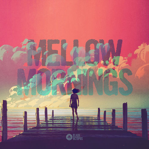 1750 black octopus sounds mellow mornings lofi vibes artwork 800 %281%29