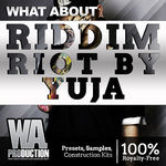 1315 800x800w. a. production what about riddim riot by yuja cover